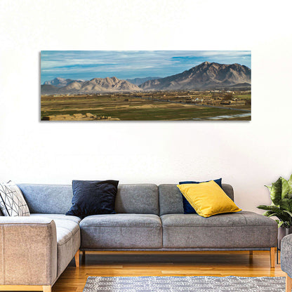 Patchwork Farmland Landscape Wall Art