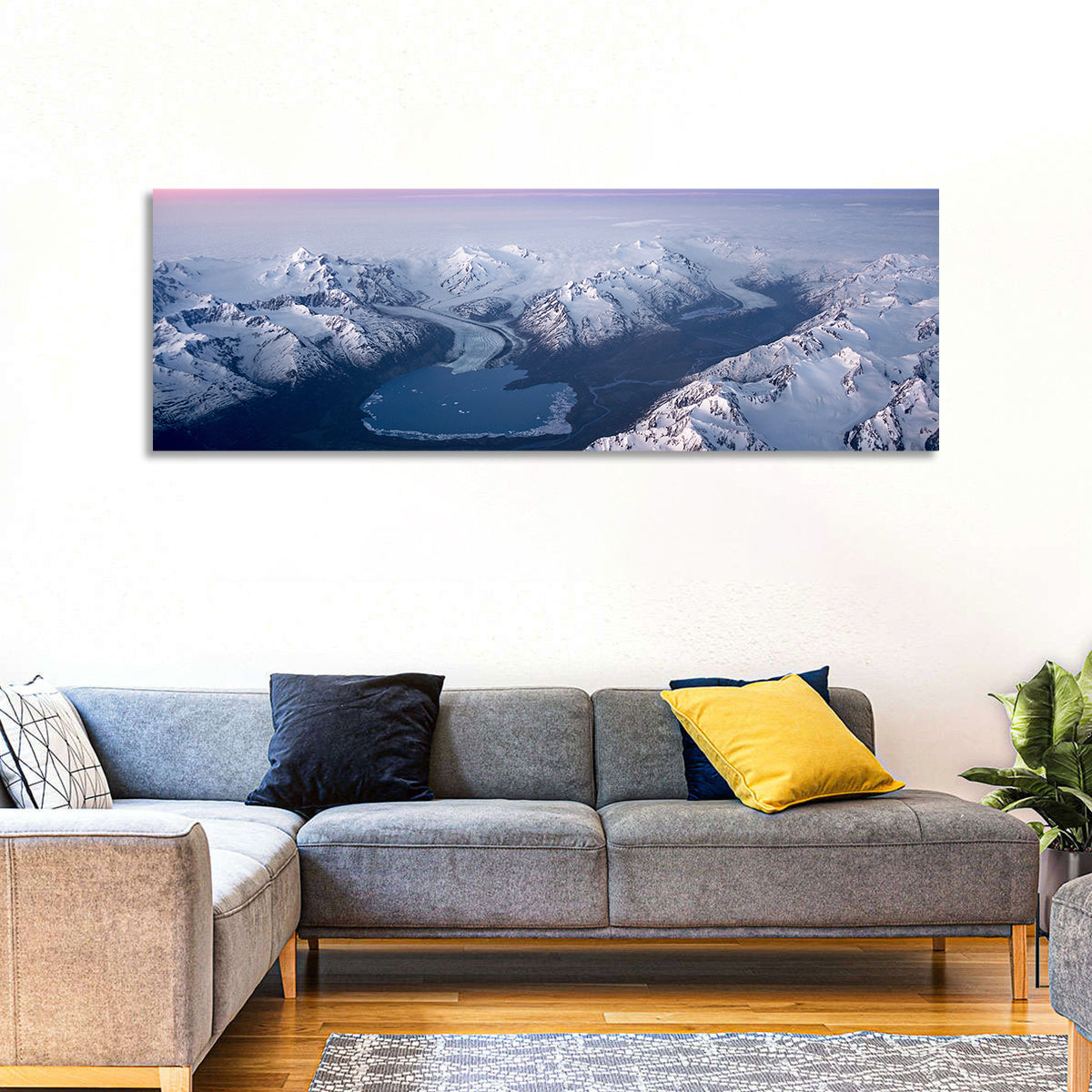 Lake George Alpenglow Wall Art