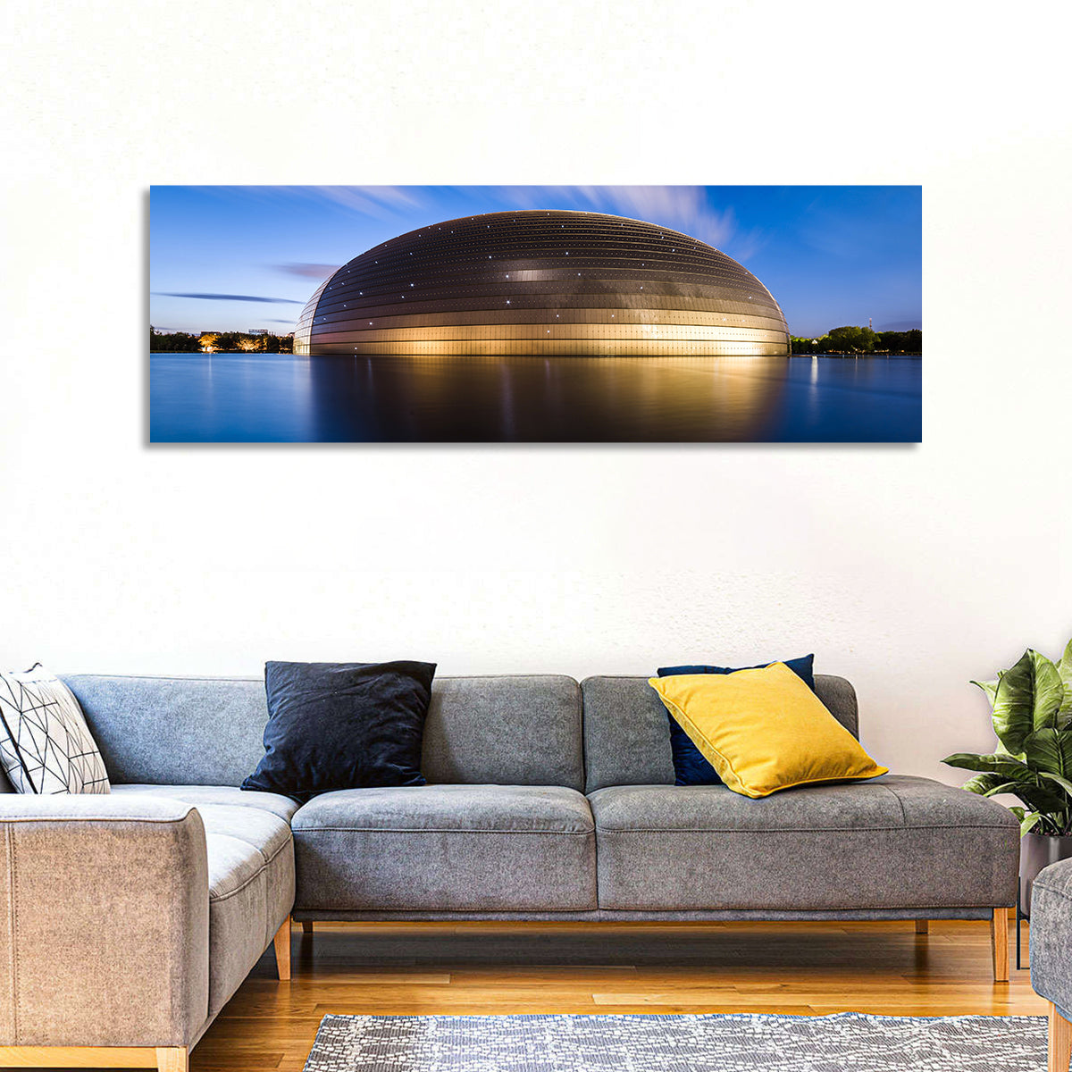 Beijing Giant Egg Dome Wall Art