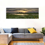 Illinois Fields Sunset Wall Art