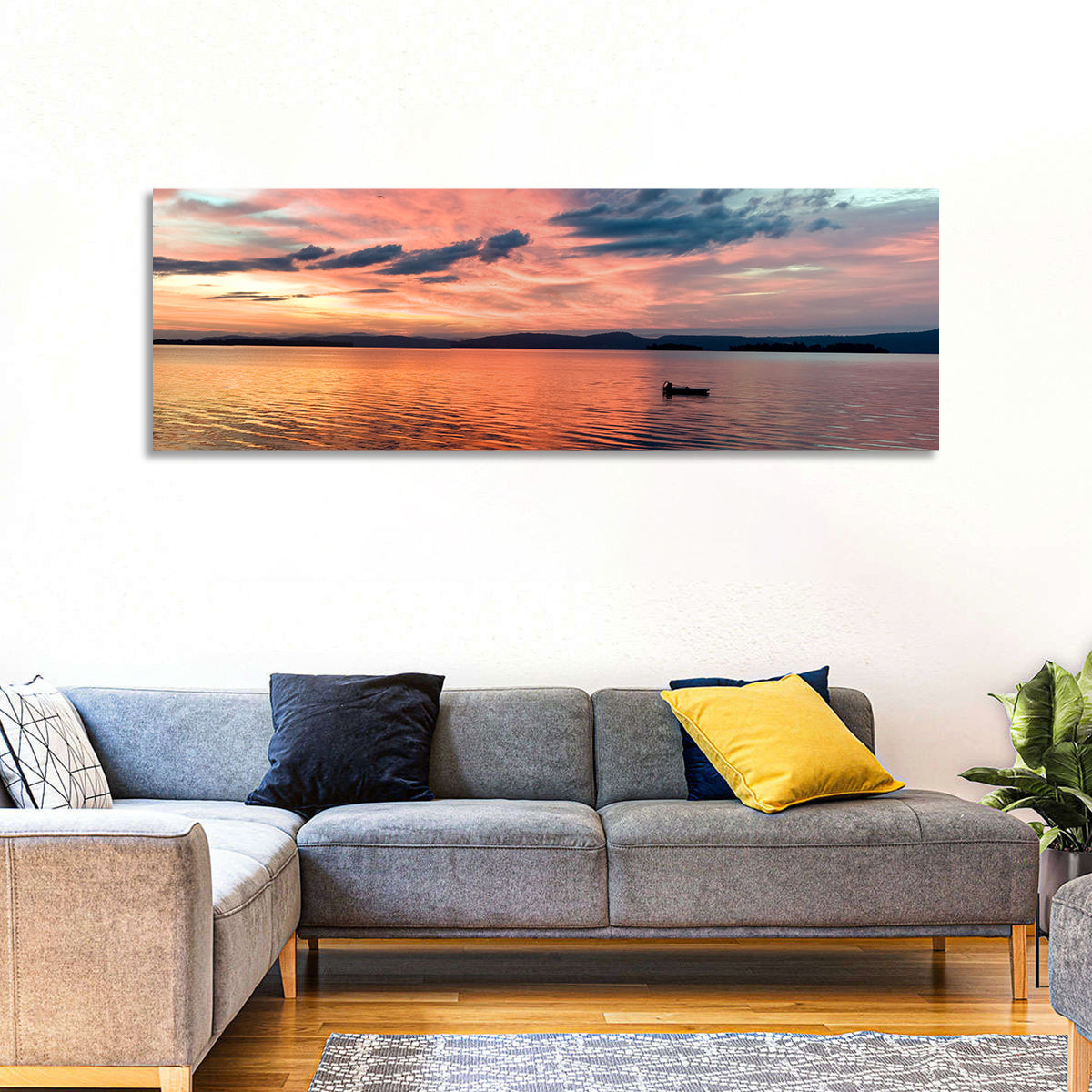 Lake Champlain Sunset Wall Art