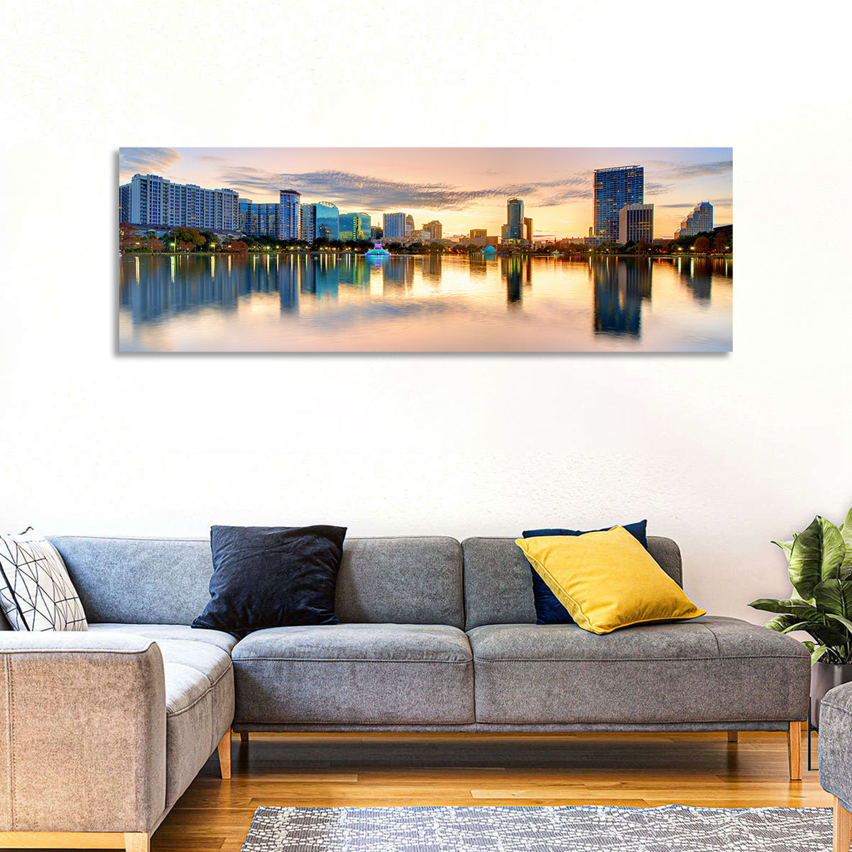 Orlando Skyline Wall Art
