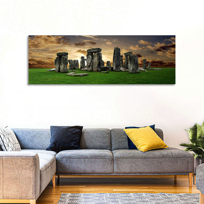 Stonehenge at Sunset Wall Art