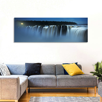 Moonlit Iguazu Falls Wall Art