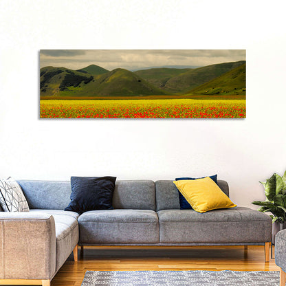 Castelluccio Wildflower Meadow Wall Art
