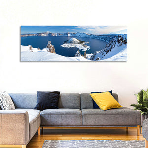 Crater Lake Volcano Wall Art