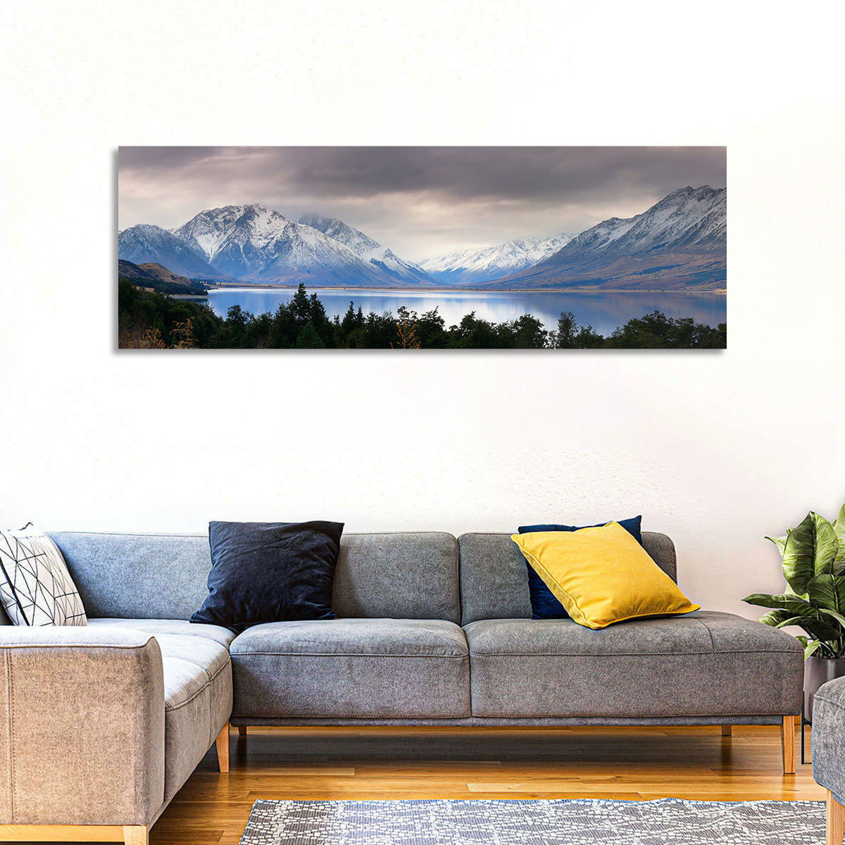 Lake Ohau Reflection Wall Art