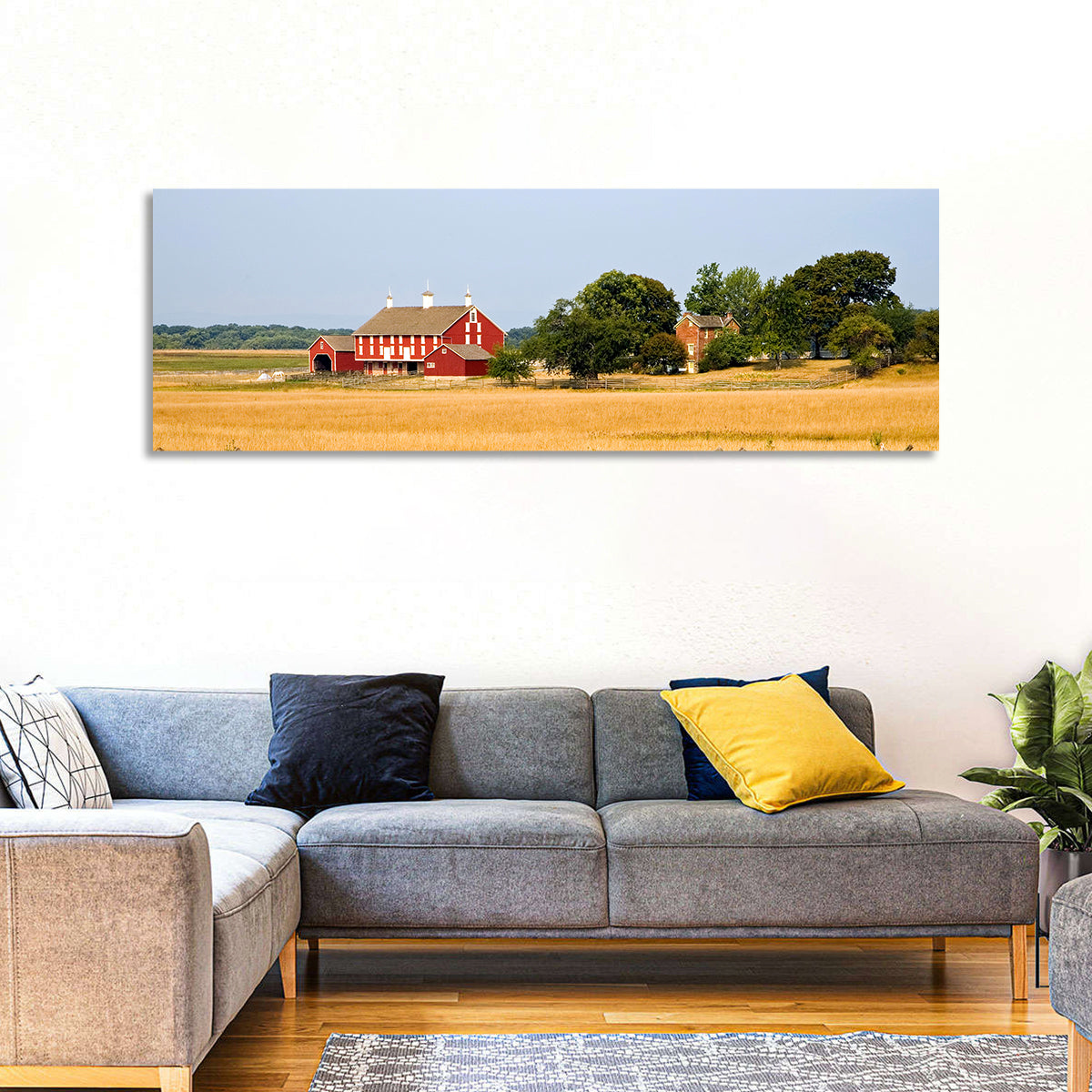 Gettysburg Farm Field Wall Art