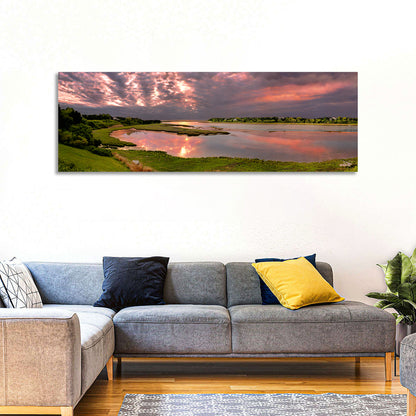 Cape Cod Cloudy Sunrise Wall Art