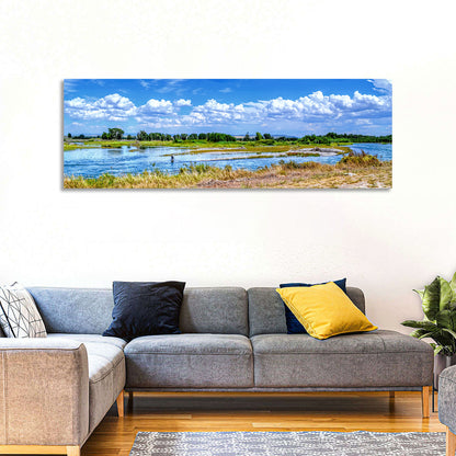 Snake River Fly Fishing, Idaho Wall Art