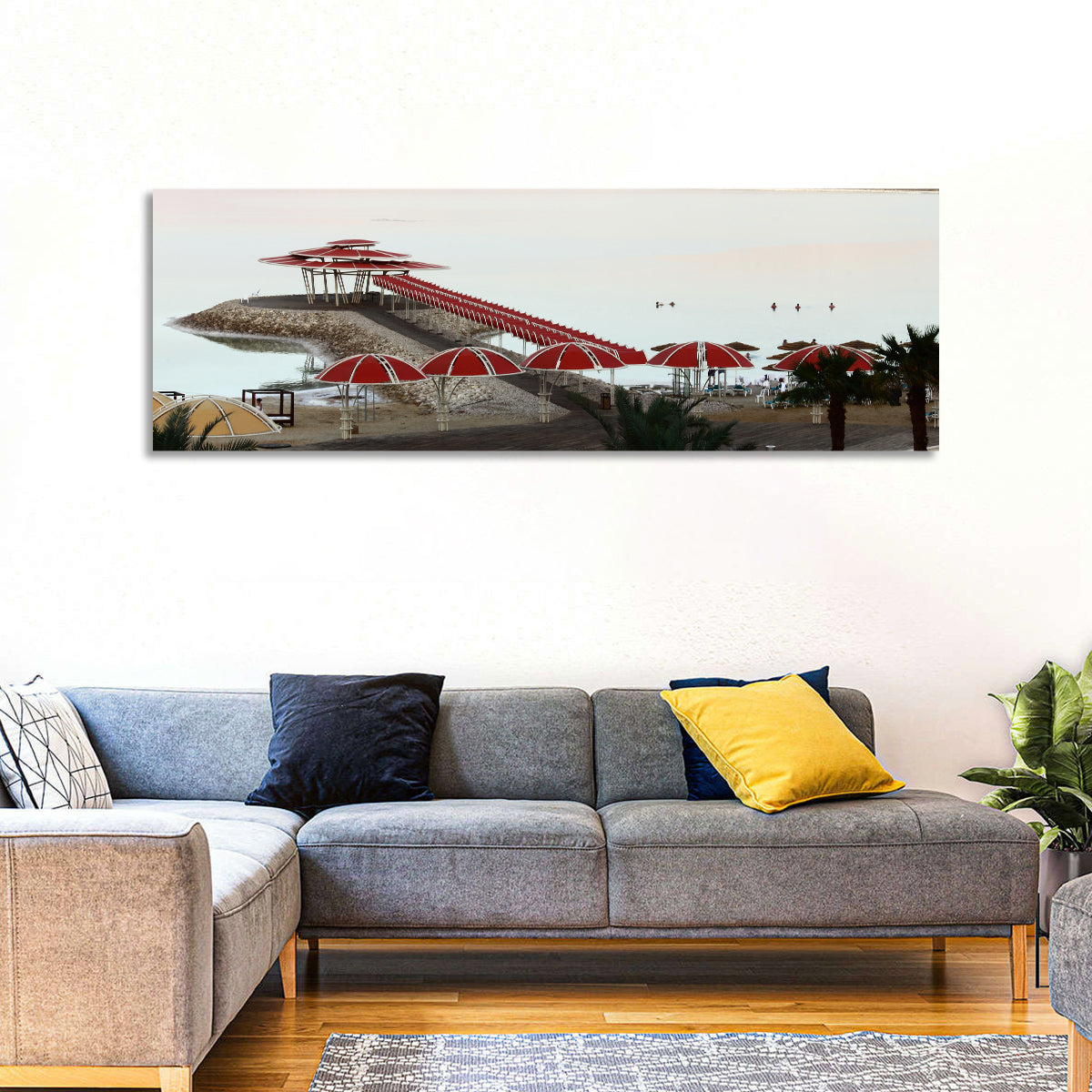 Ein Bokek Dead Sea Boardwalk Wall Art