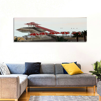 Ein Bokek Dead Sea Boardwalk Wall Art