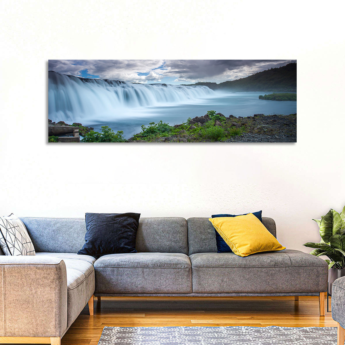 Faxi Waterfall, Iceland Wall Art
