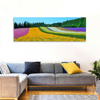 Tomita Flower Fields, Nakafurano Wall Art