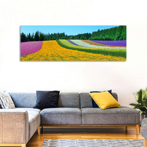 Flowers Field Wall Art