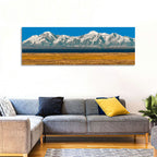 Snow-capped Peaks Over Lake Titicaca Wall Art