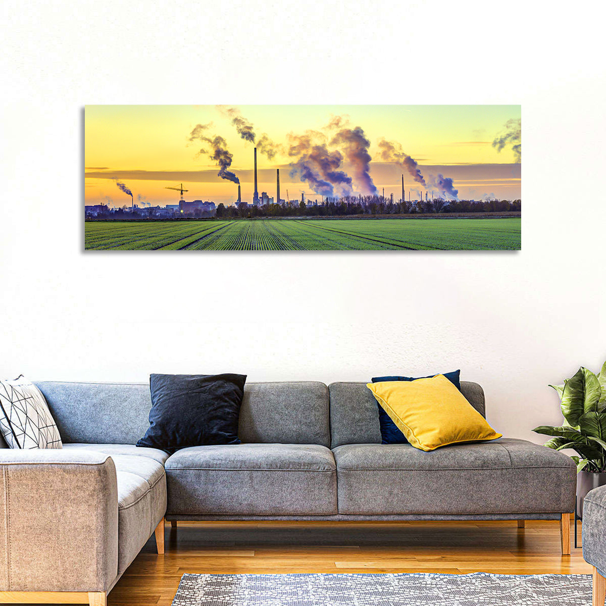 Frankfurt Industrial Edge Wall Art