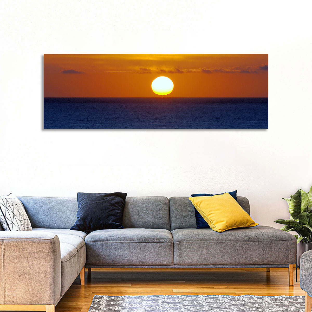 Golden Pacific Sunrise Wall Art