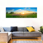 Fireweed Meadow Sunrise Wall Art