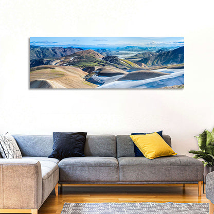 Rhyolite Mountain Range Wall Art