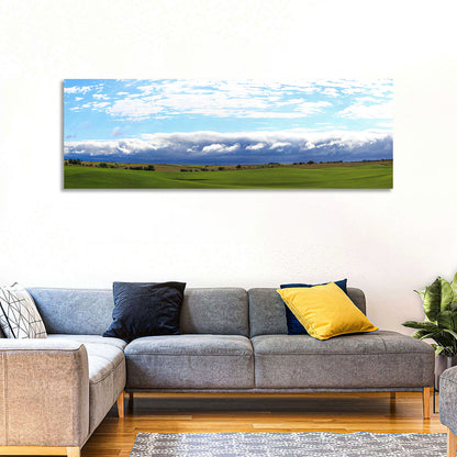 Storm Clouds Over Iowa Fields Wall Art