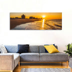 Ventnor Beach Sunrise Reflection Wall Art