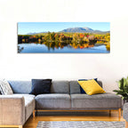 Mount Katahdin Autumn Reflection Wall Art