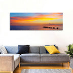 Naples Pier at Sunset Wall Art