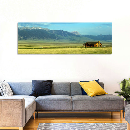 Montana Mountain Ranch Wall Art