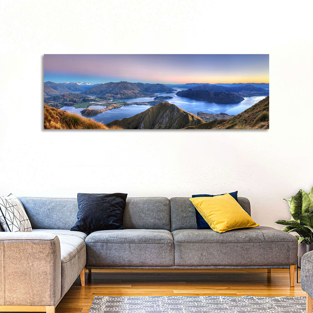 Lake Wanaka from Roys Peak Wall Art