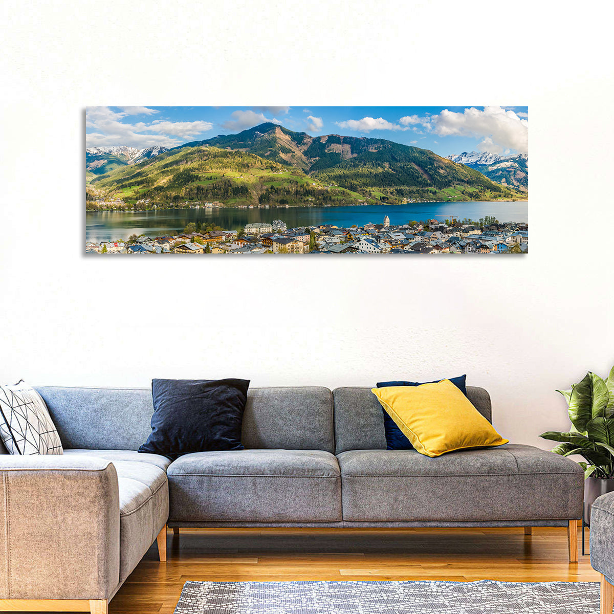 Zell Am See Lake View Wall Art