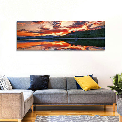 Kunming Lake Sunset, Summer Palace Wall Art
