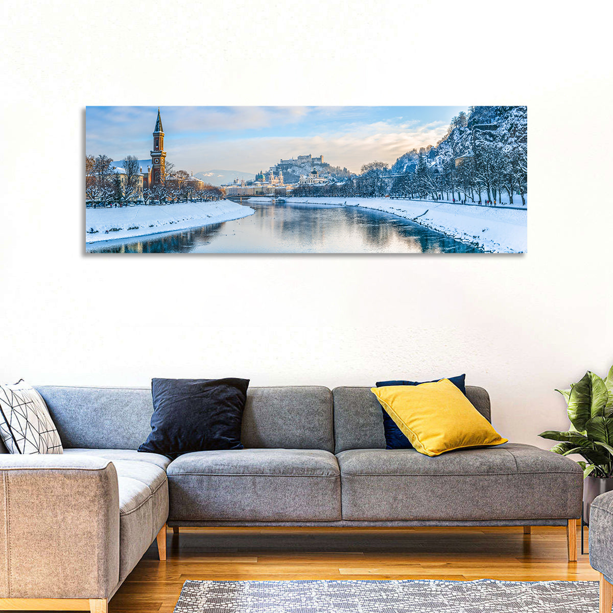Salzach River, Salzburg Wall Art