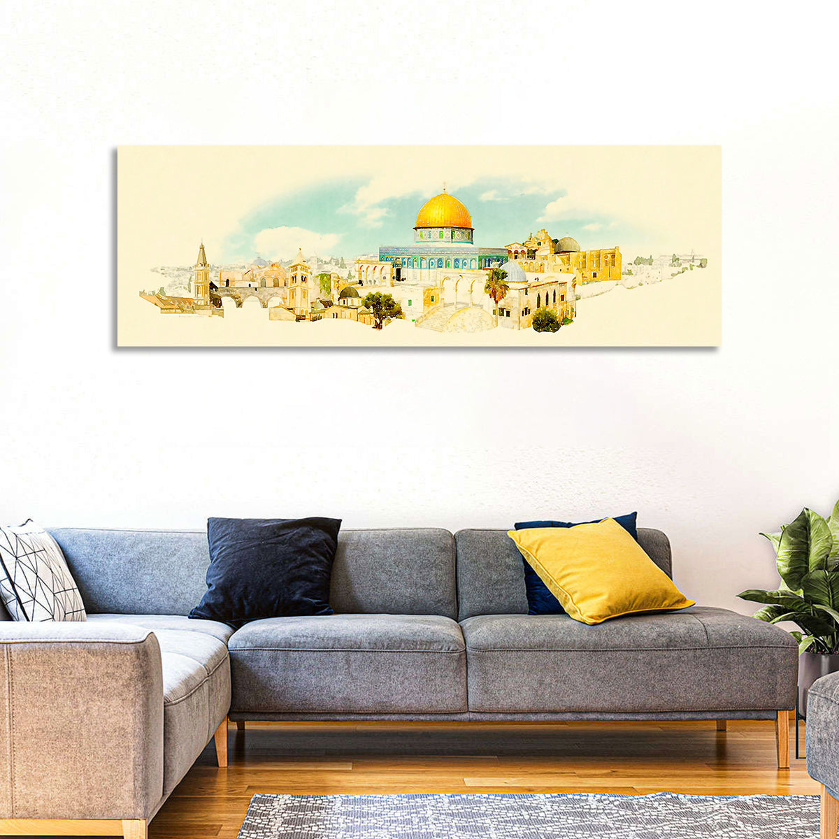 Golden Dome of the Rock, Jerusalem Wall Art