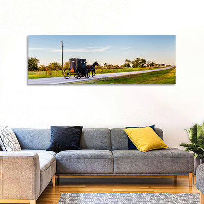 Amish Horse and Buggy, Oklahoma Wall Art