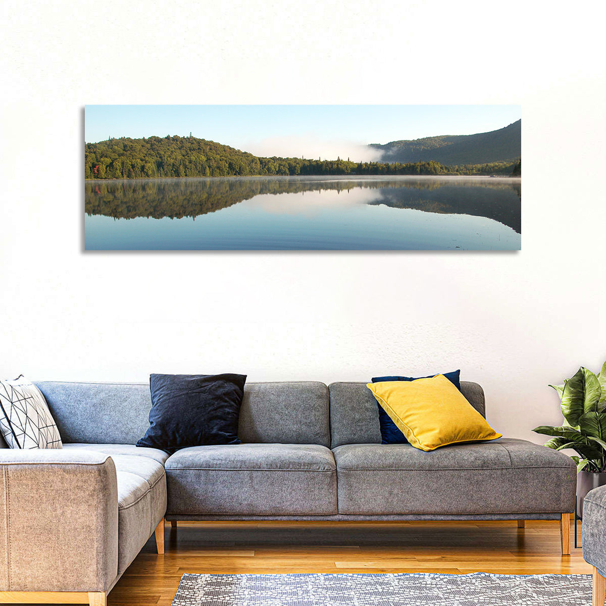 Lake Monroe Morning Reflection Wall Art