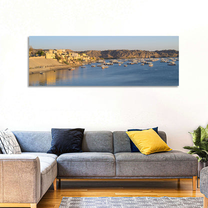 Lake Nasser Harbor View Wall Art