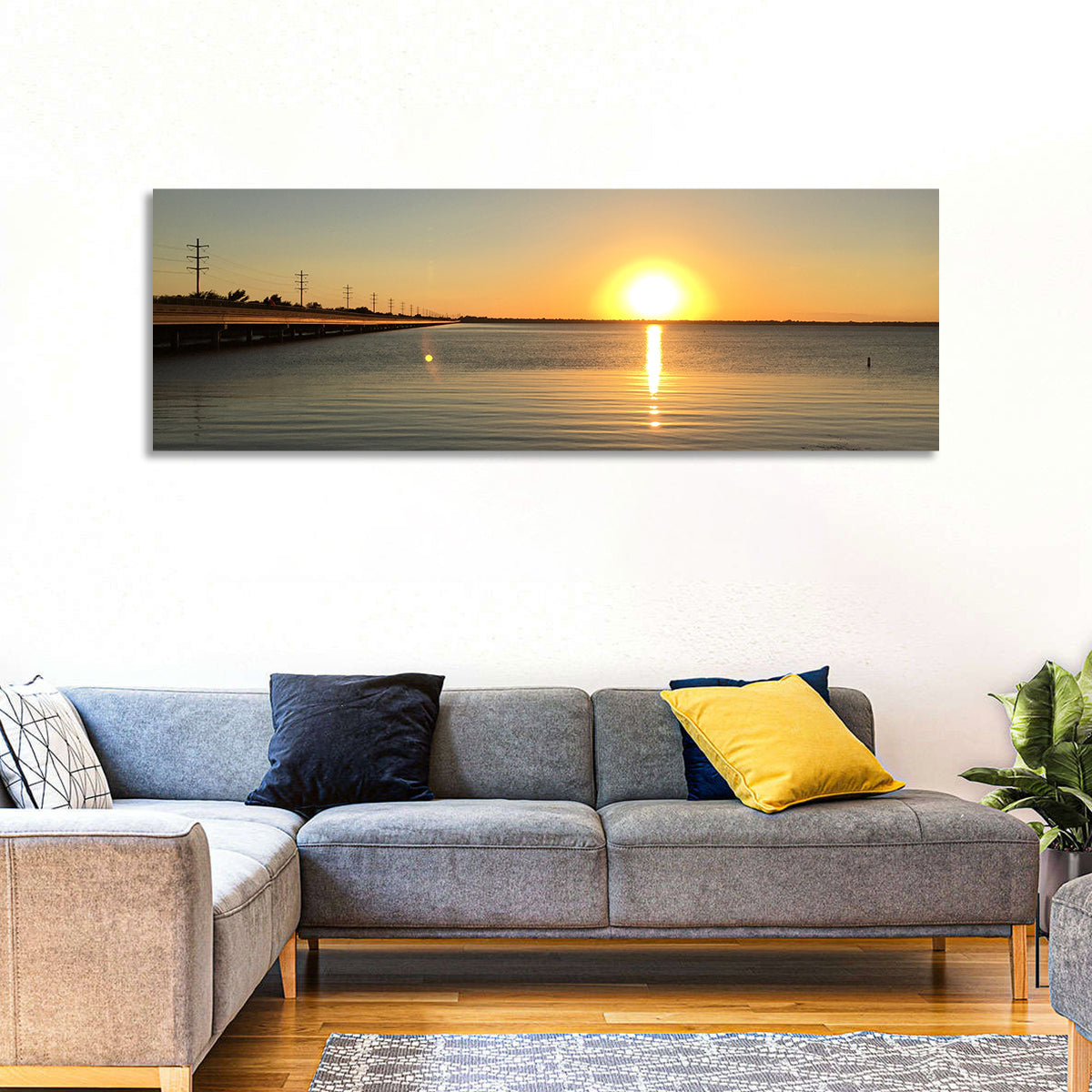 Lake Ray Hubbard Sunset Reflection Wall Art