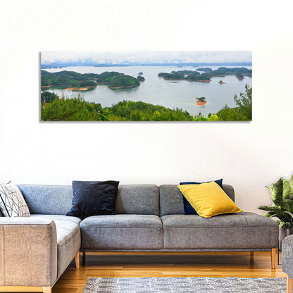 Qiandao Lake Islands View Wall Art