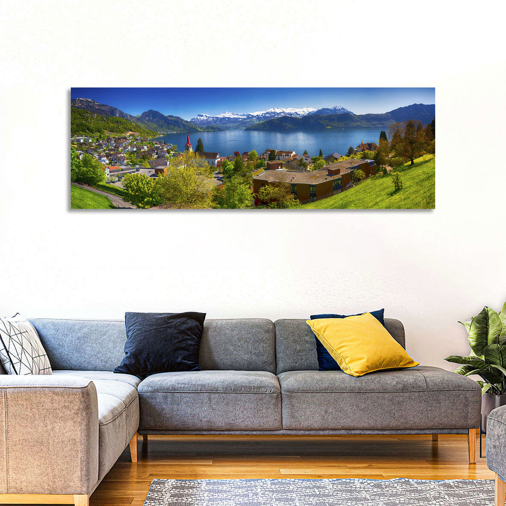 Lake Lucerne, Weggis Wall Art