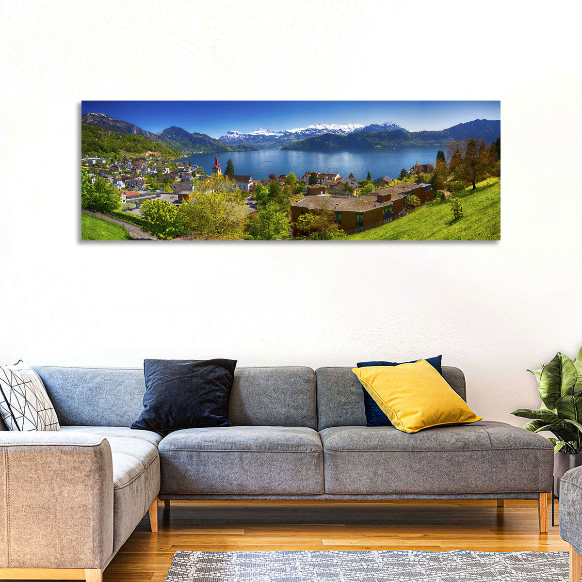 Lake Lucerne, Weggis Wall Art