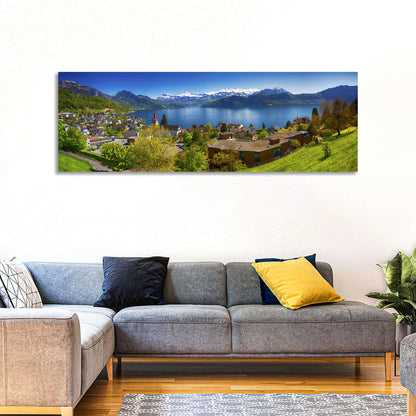 Lake Lucerne, Weggis Wall Art