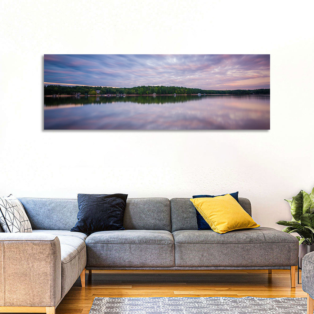 Lake Norman Morning Reflection Wall Art