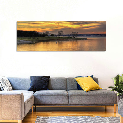 Lake Whitney Sunset Wall Art