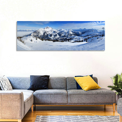 Nassfeld Ski Resort View Wall Art