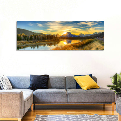 Oxbow Bend Sunrise Wall Art
