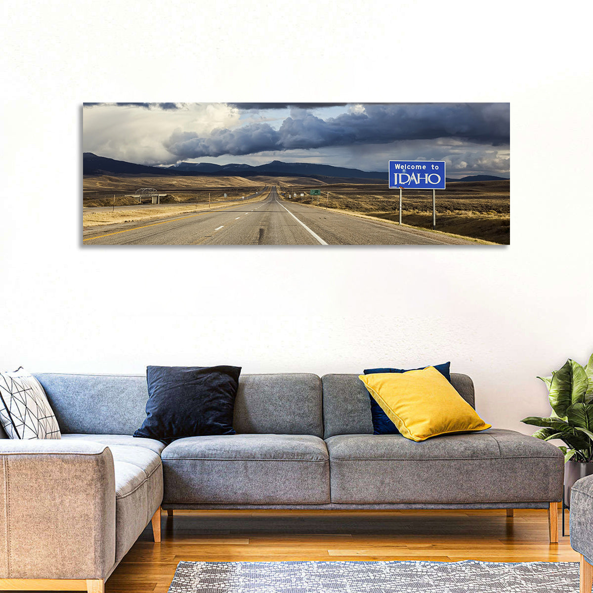 I-15 Idaho Highway Wall Art