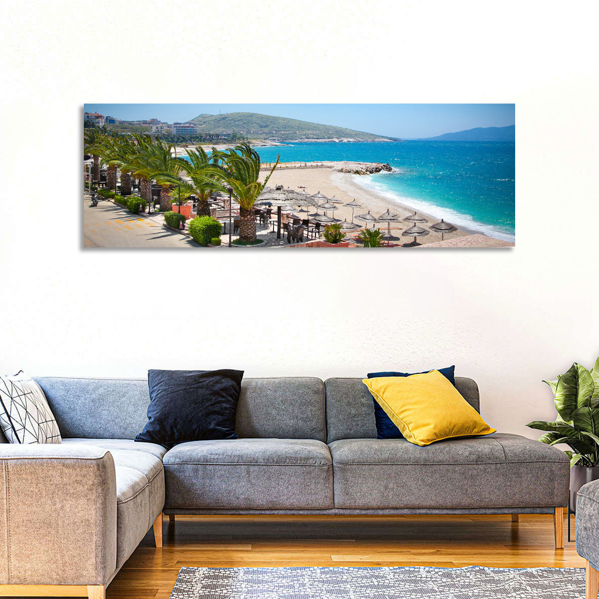 Saranda Seaside View Wall Art