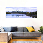 Kansas City Skyline at Dusk Wall Art