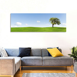 Alone Tree On Hill Wall Art